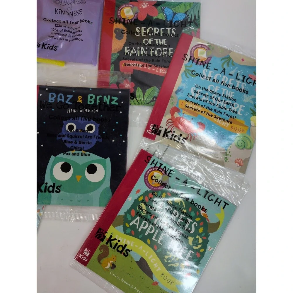 SEALED LOT 14!🚨ChickFilA Learning Books Usborne MudPuppy Board Soft Mupkids Baz